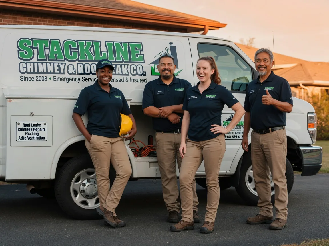 Chimney flashing repair company in Woodbine, KY